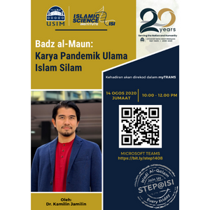Badz al-Maun: Karya Pandemik Ulama Islam Silam